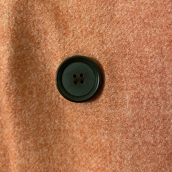 Ann Taylor Loft (PLUS) Double breasted salmon pink blazer (size 16W) - Picture 4 of 5